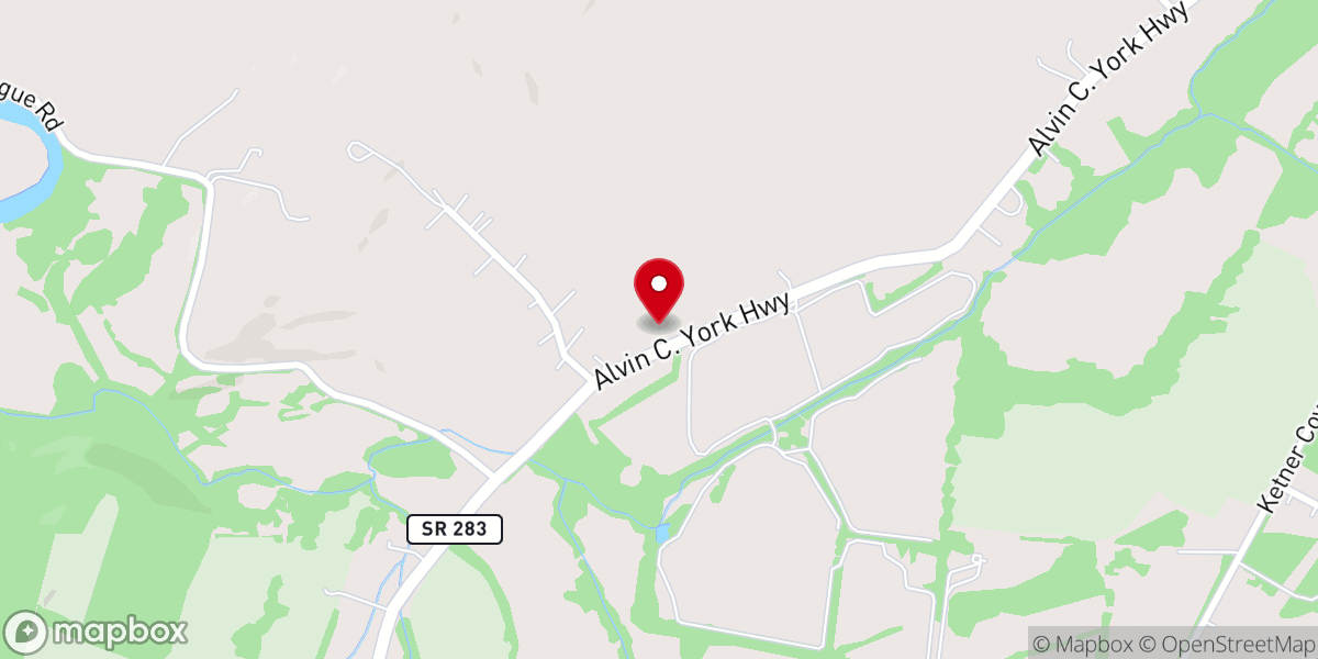 Map showing location of Looneys Chapel