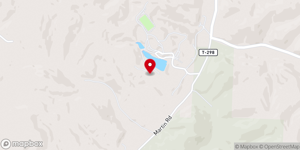 Map showing location of Alpha Chapel