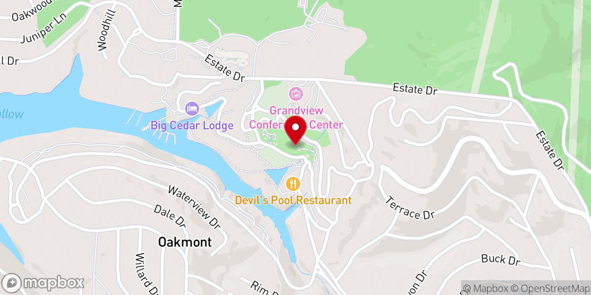 Map showing location of Garden Chapel