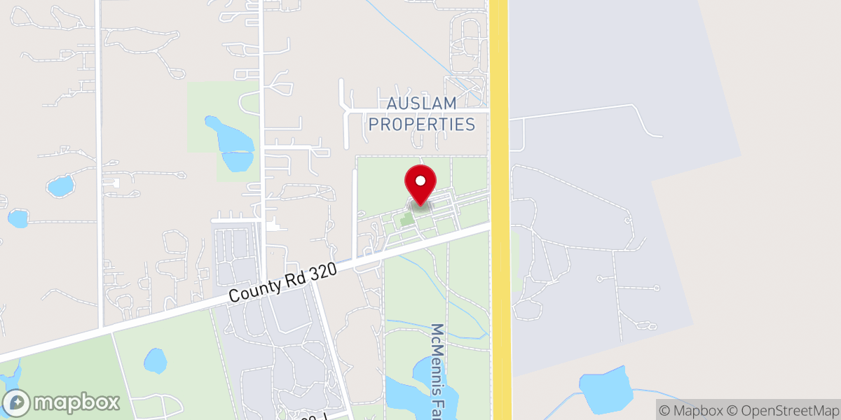 Map showing location of Family Harvest