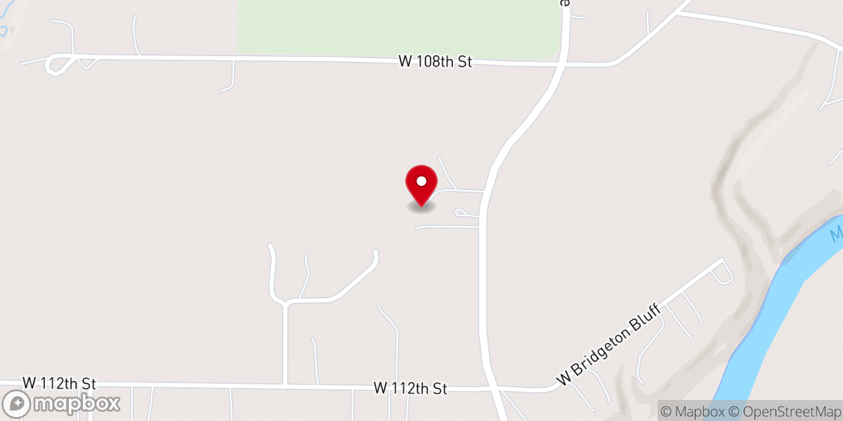 Map showing location of Community Fellowship Church-grant