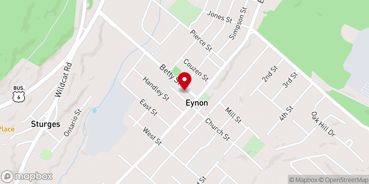 Map showing location of Christ the King Parish Picnic