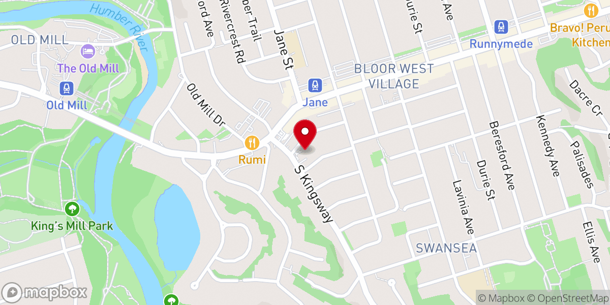 Map showing location of Sparrow Baptist Church