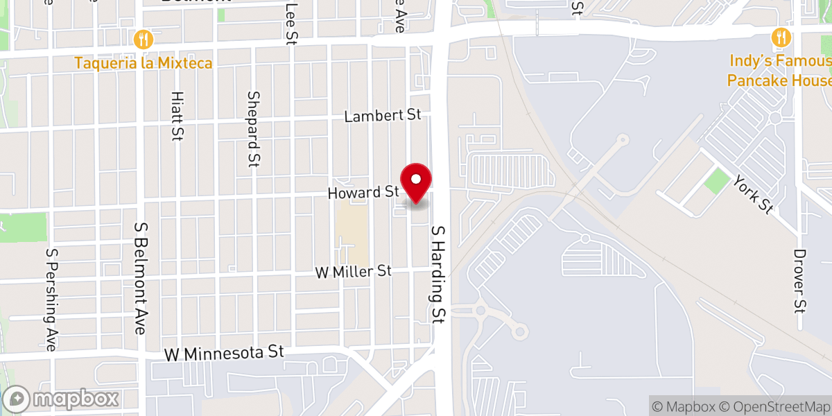Map showing location of St. John the Forerunner Orthodox Church