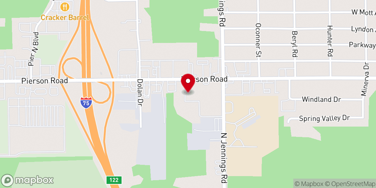 Map showing location of Reaching The World Ministries Int'l