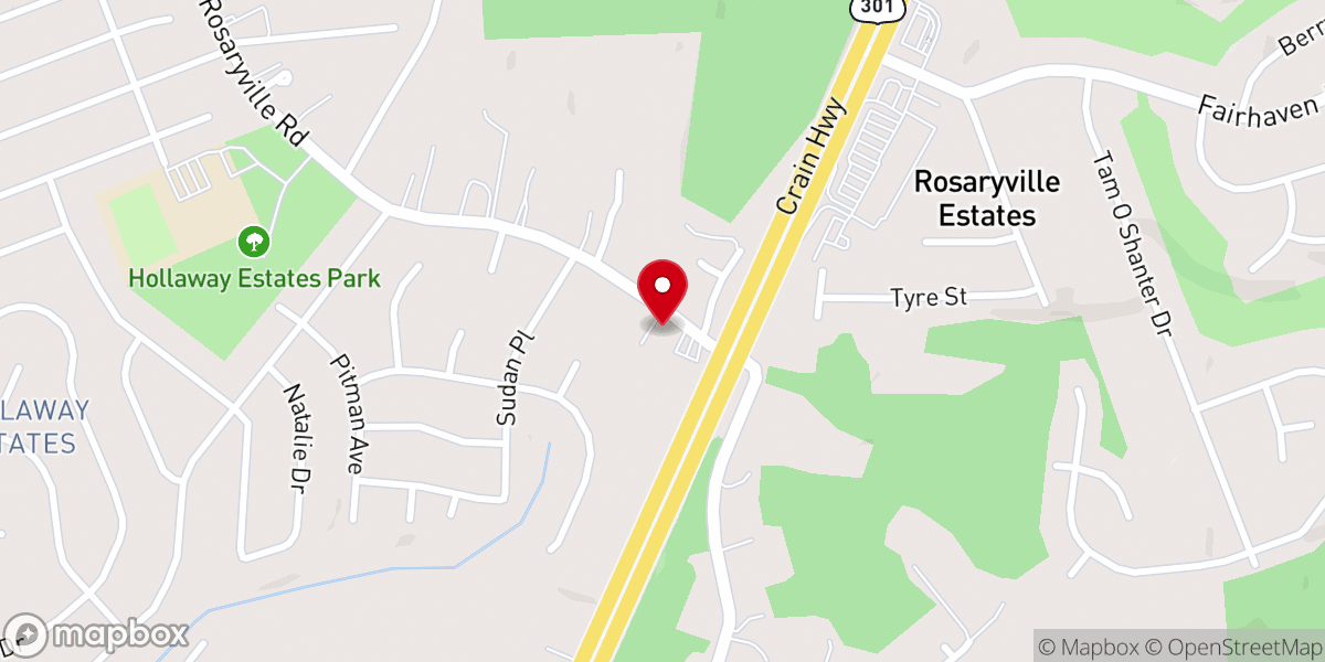 Map showing location of Most Holy Rosary Catholic Church - Historical Church