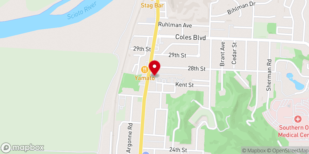 Map showing location of Sanctuary Community of Christ
