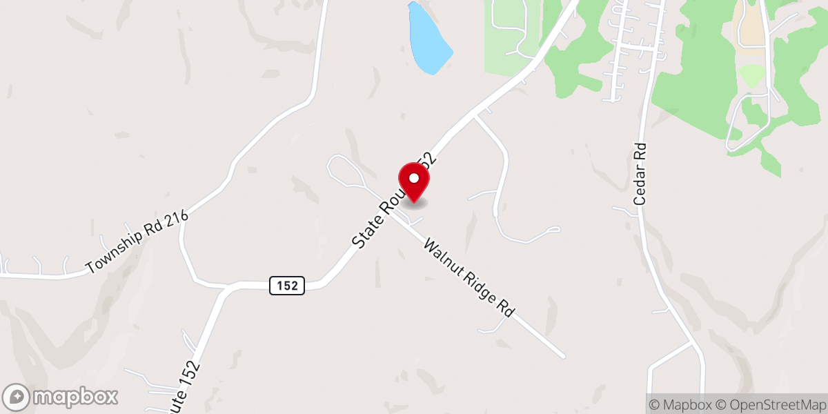 Map showing location of Saint John Fisher Church