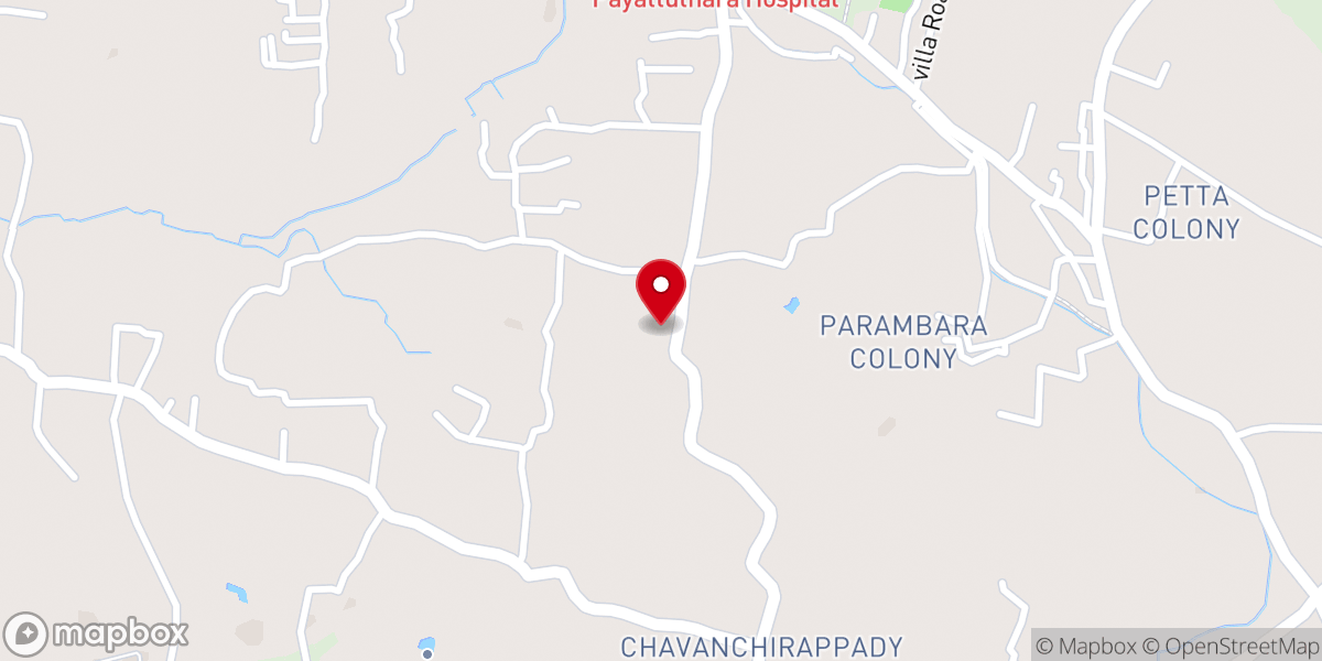 Map showing location of St. Mary's Orthodox Church