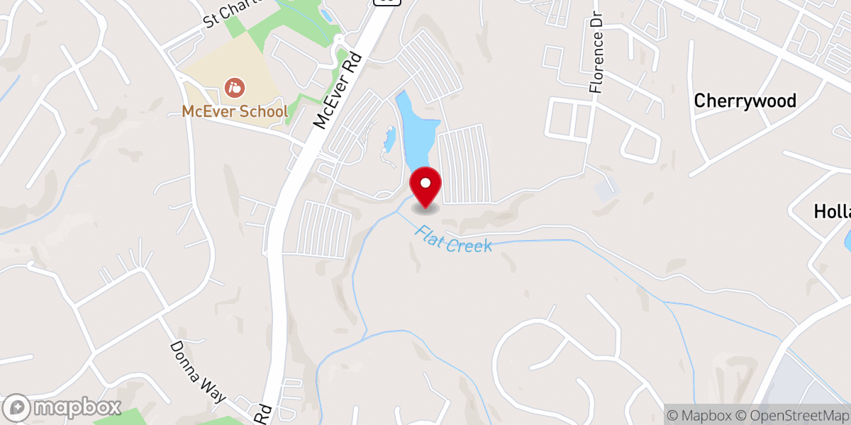 Map showing location of Mother of Peace Inc
