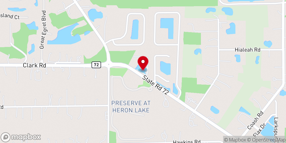 Map showing location of Vision Church
