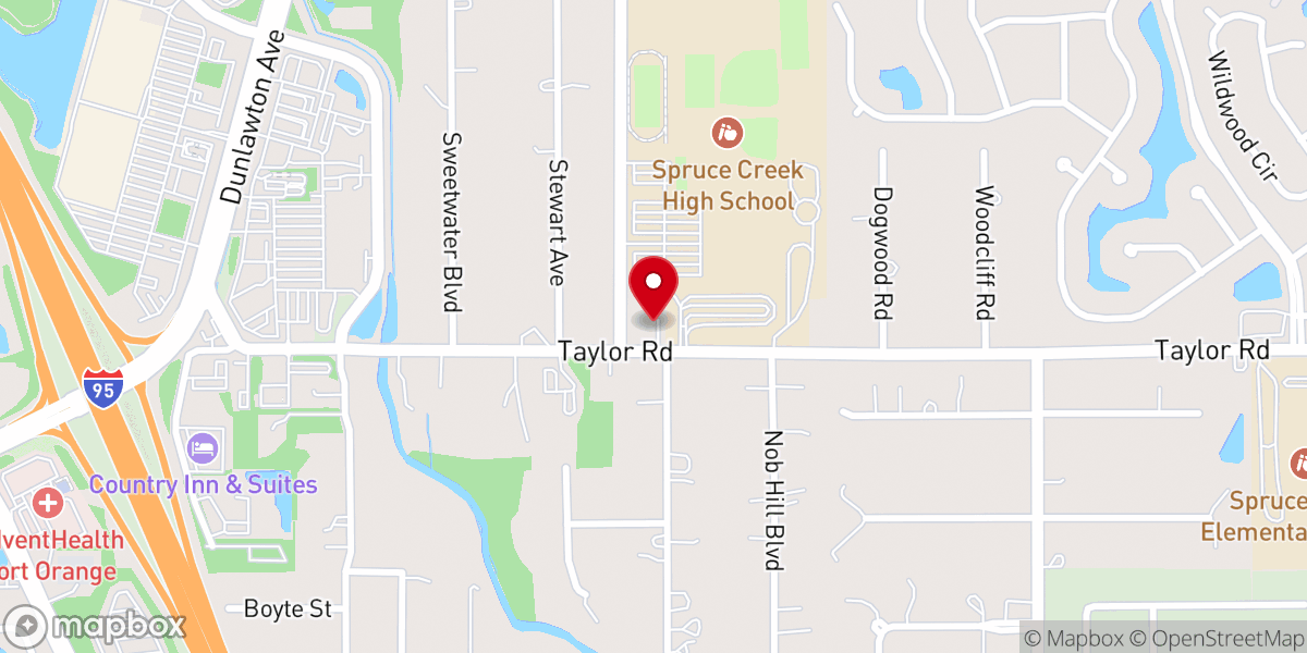 Map showing location of Saint Lukes Anglican Church