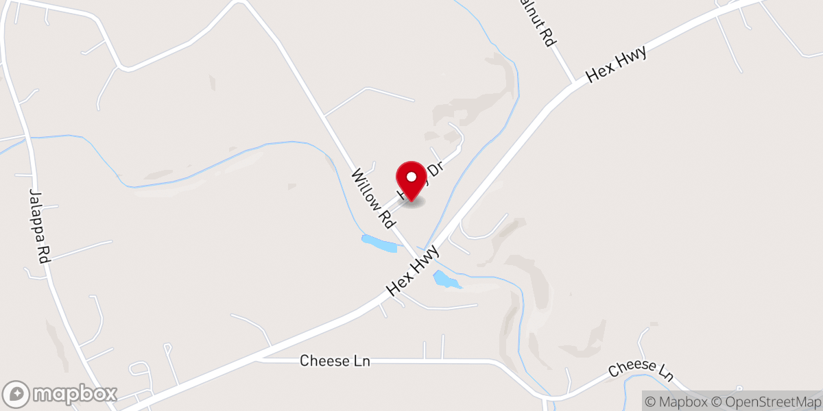 Map showing location of Hamburg Community Seventh-Day Adventist Church