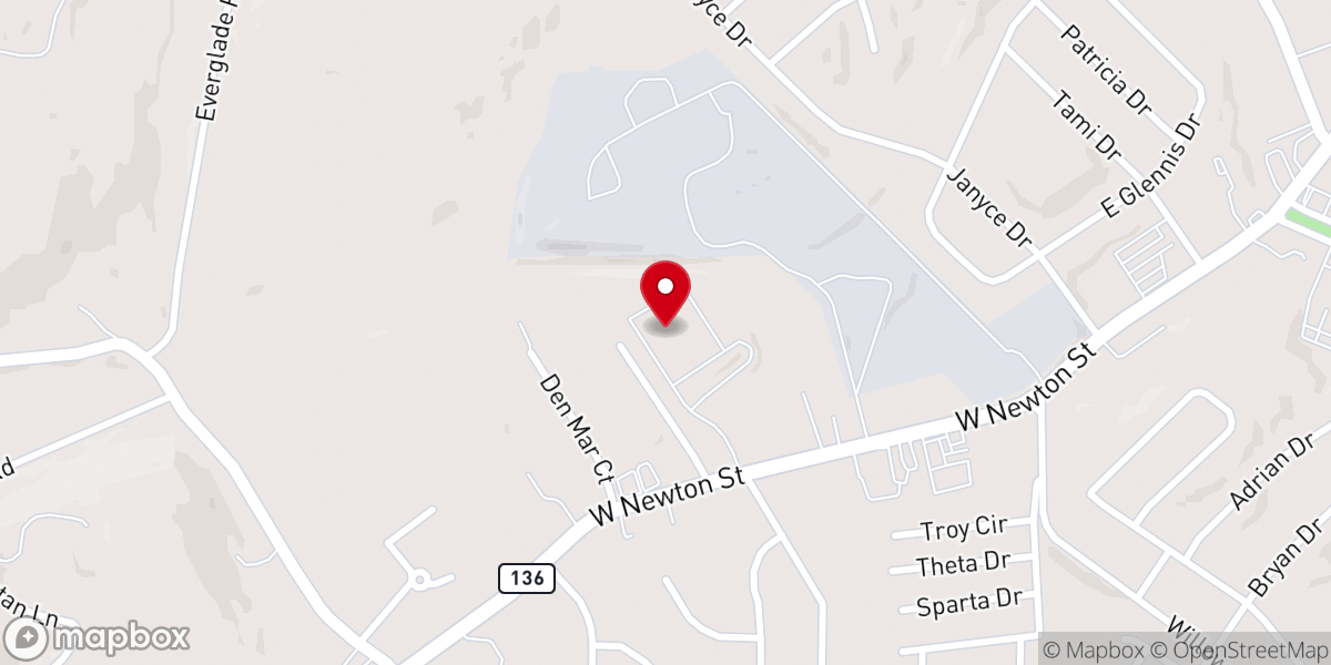 Map showing location of Word of Life Church