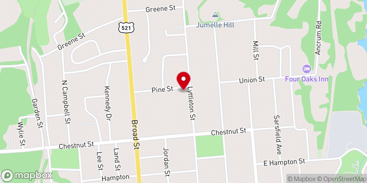 Map showing location of Our Lady of Perpetual Help Roman Catholic Church