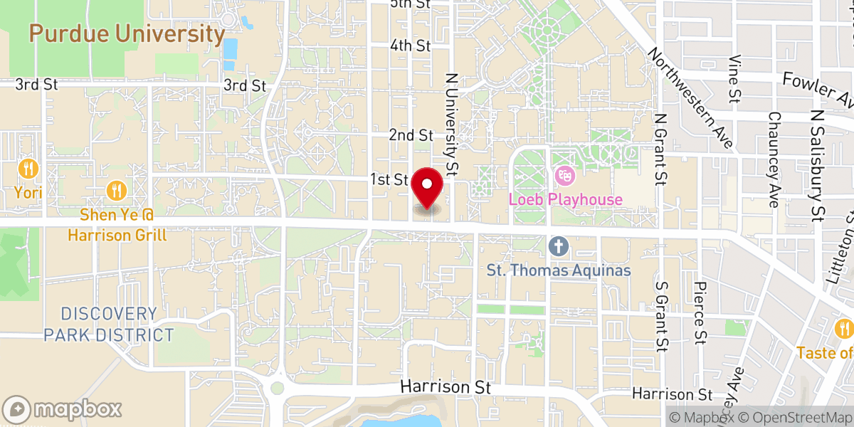 Map showing location of Grace Church