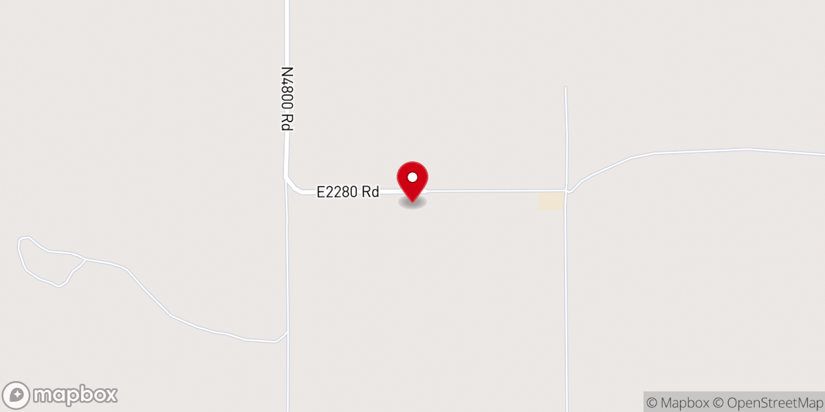 Map showing location of New Dora Missionary Baptist Church