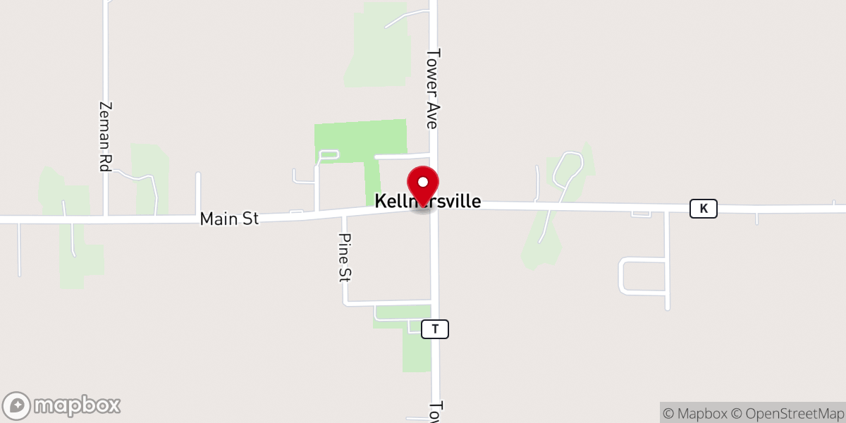 Map showing location of St Joseph's Catholic Church