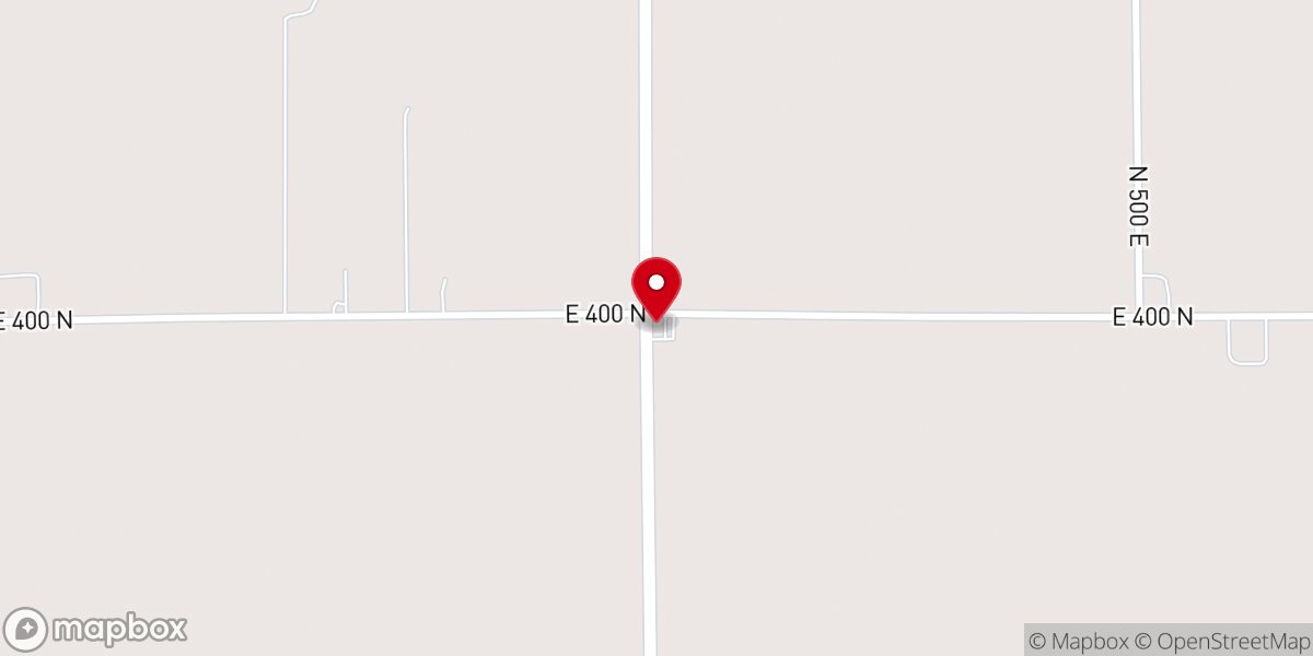 Map showing location of Lancaster Chapel United Methodist