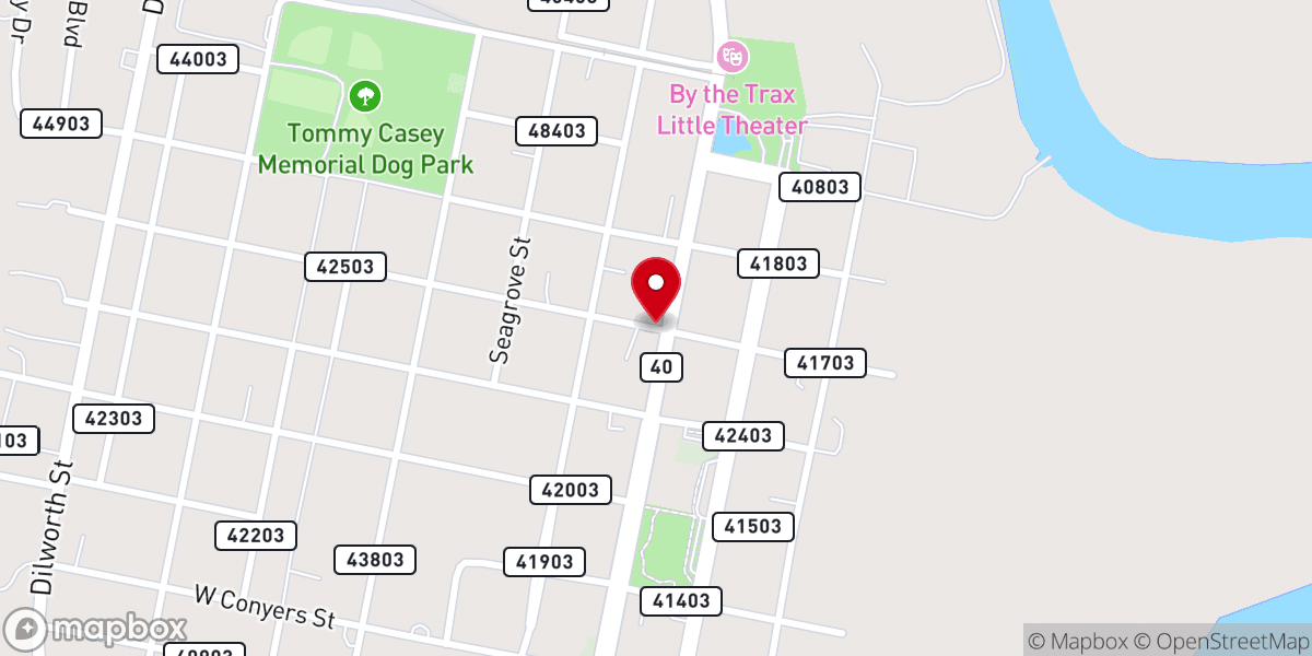 Map showing location of Iglesia De Avivamiento Koinonia Inc
