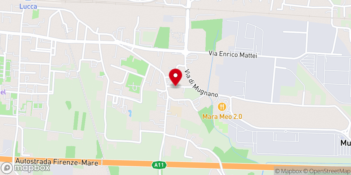 Map showing location of Casa parrocchiale di Sorbano del Vescovo