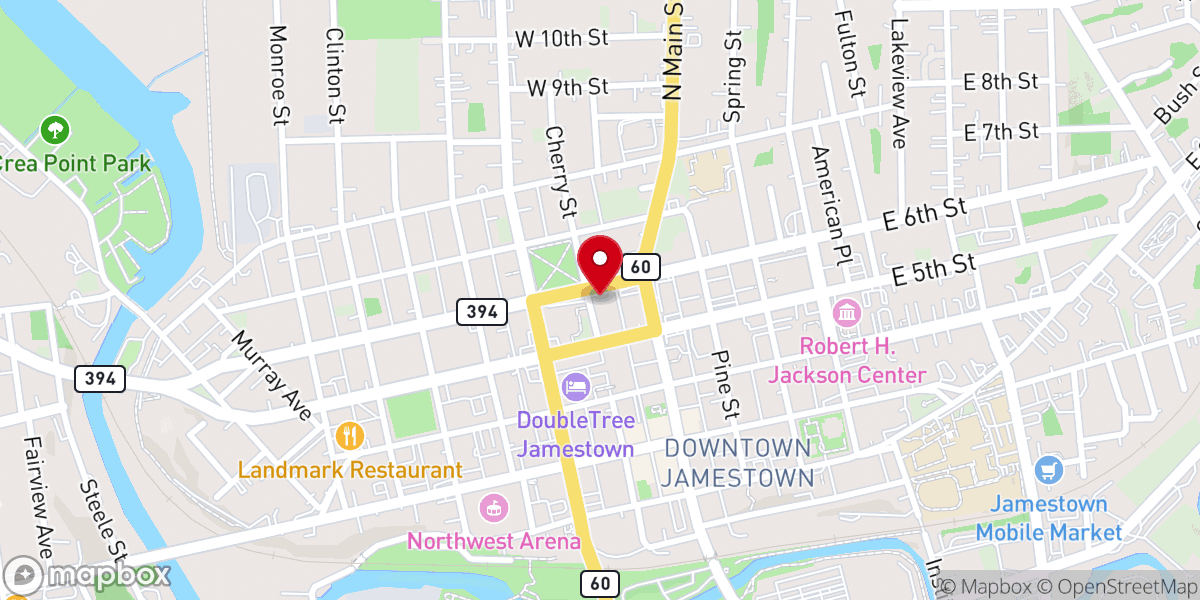 Map showing location of Holy Apostles Parish
