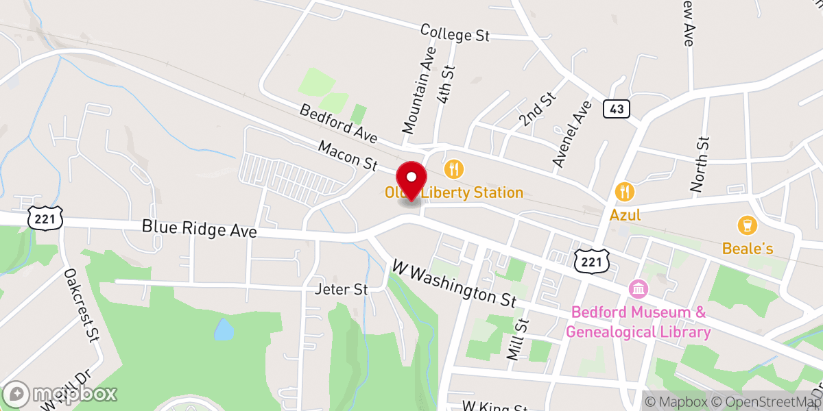 Map showing location of Jesus Loves people Church aka Love Chapel