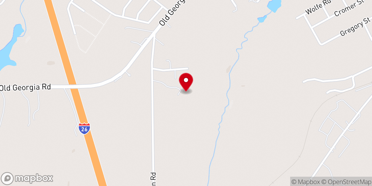 Map showing location of Harvest House Ministries