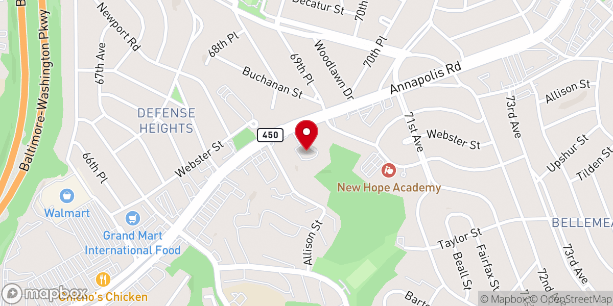 Map showing location of ENLIGHTENED CHRISTIAN GATHERING (ECG)