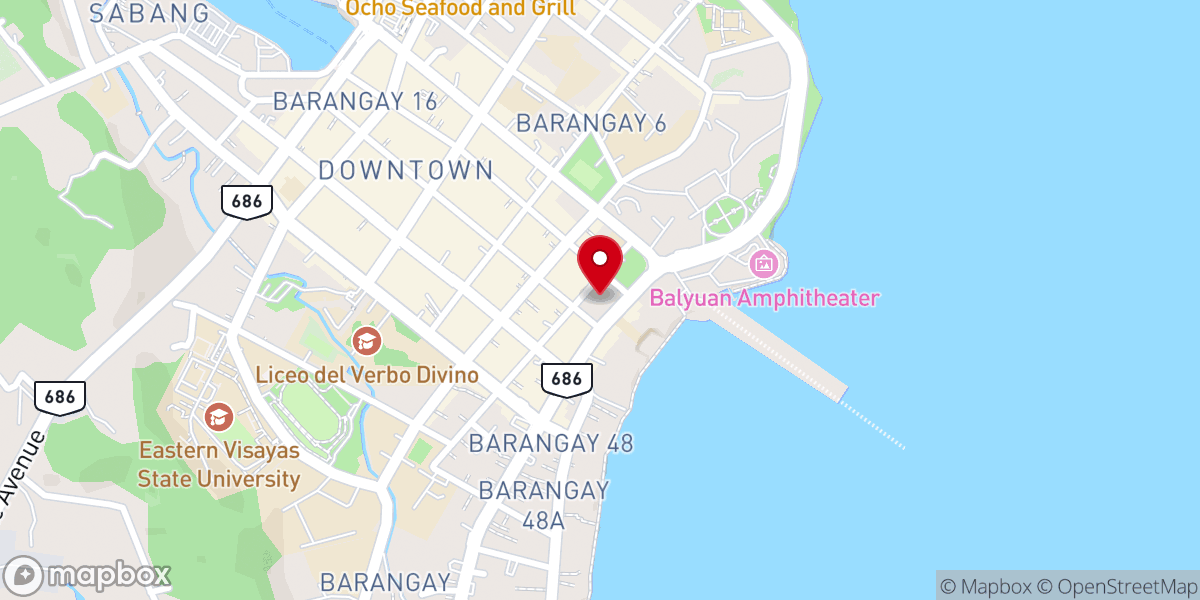 Map showing location of Archdiocesan Shrine of Santo Niño Parish Church