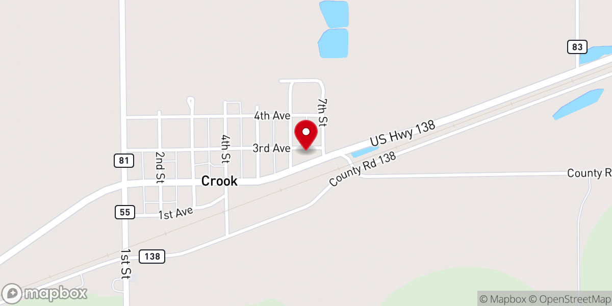 Map showing location of St Peter’s Catholic Church
