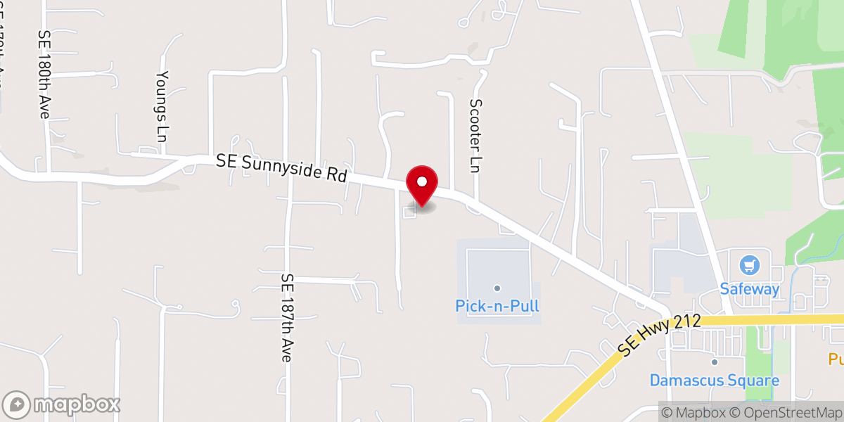Map showing location of Doxa Church