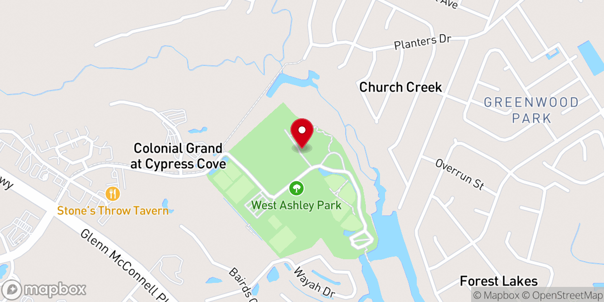 Map showing location of Take It to the Streets