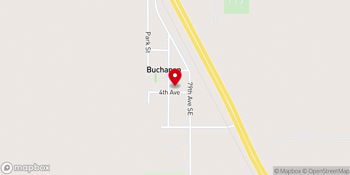 Map showing location of St Margaret Mary Catholic Church