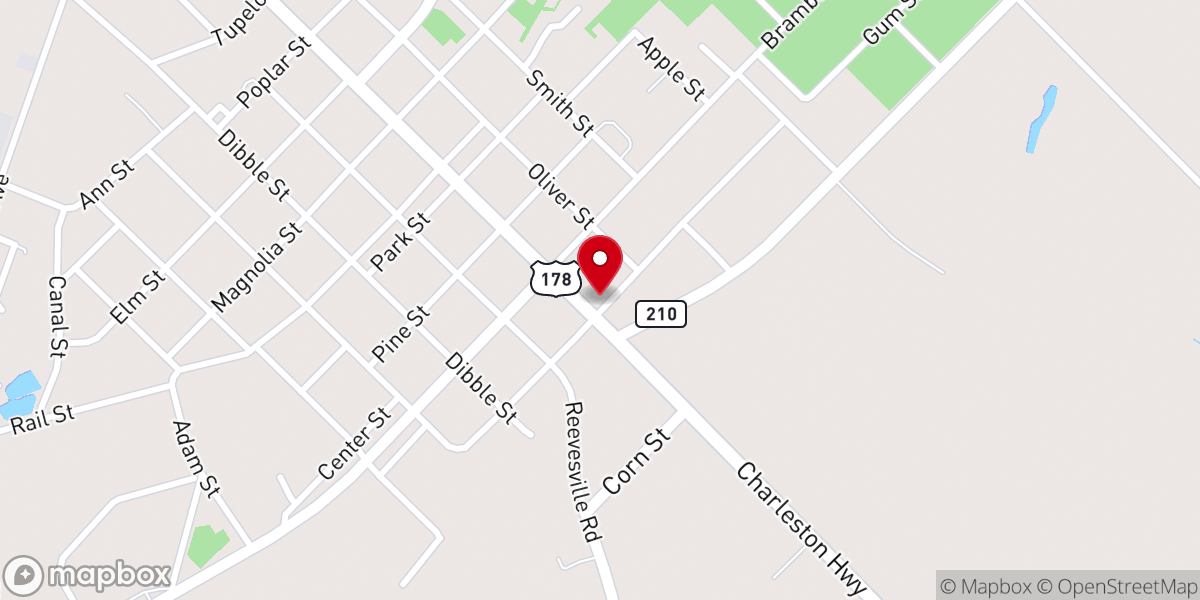 Map showing location of Wightman Global Methodist Church