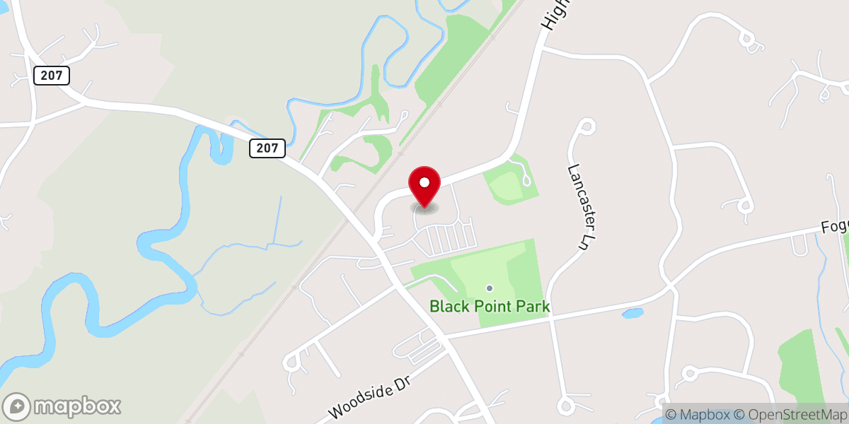 Map showing location of Saint Maximillian Kolbe Church