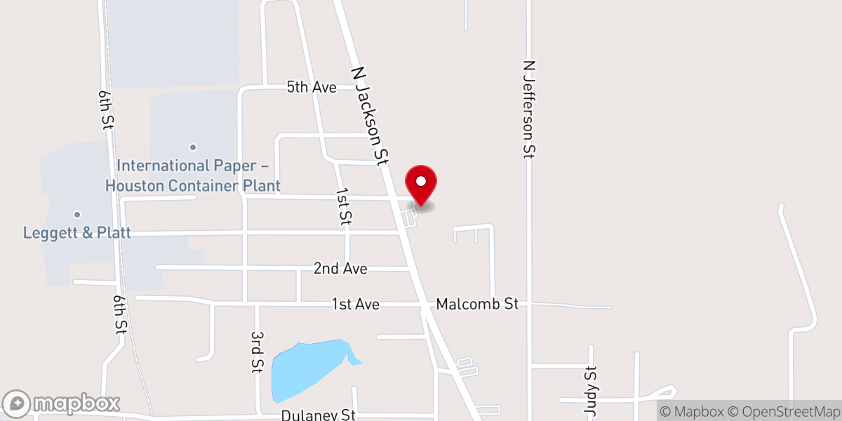 Map showing location of Immaculate Heart of Mary Catholic Church