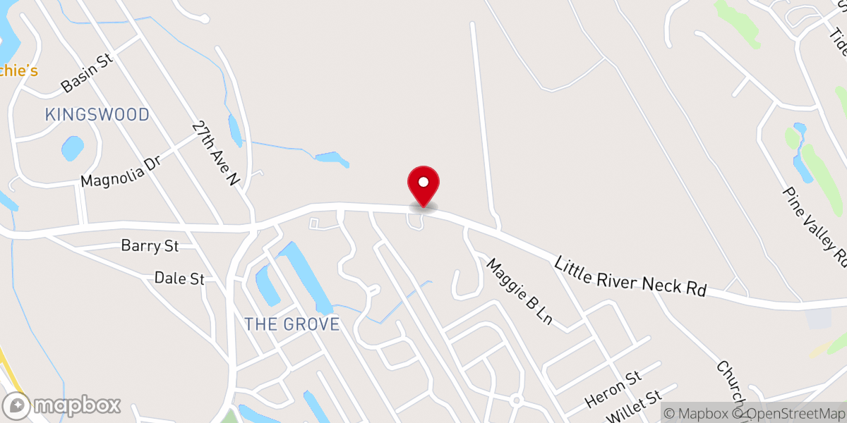 Map showing location of Pleasant Meadow Church