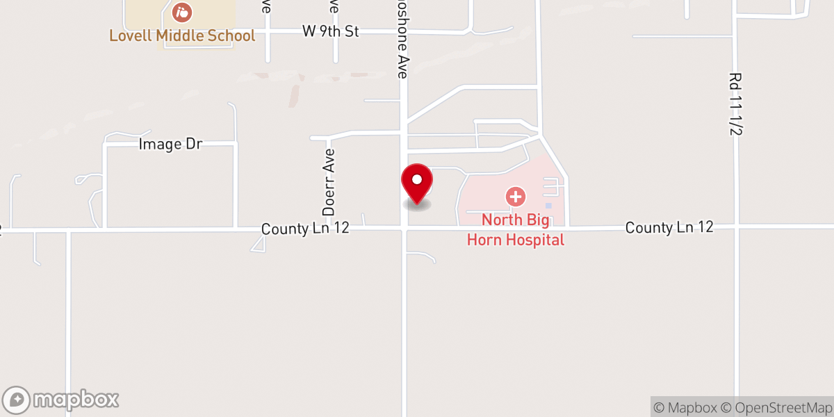 Map showing location of St Joseph's Catholic Church