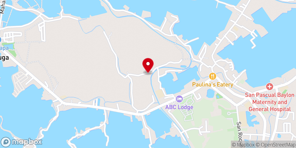 Map showing location of International Christian Bible Baptist Temple Philippines