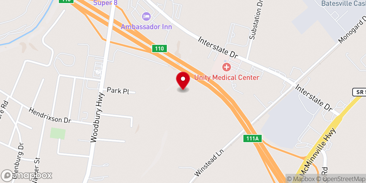 Map showing location of Spirit and Truth Church Inc