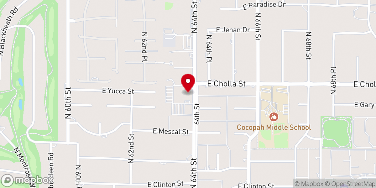 Map showing location of Blessed Sacrament Roman Catholic Parish