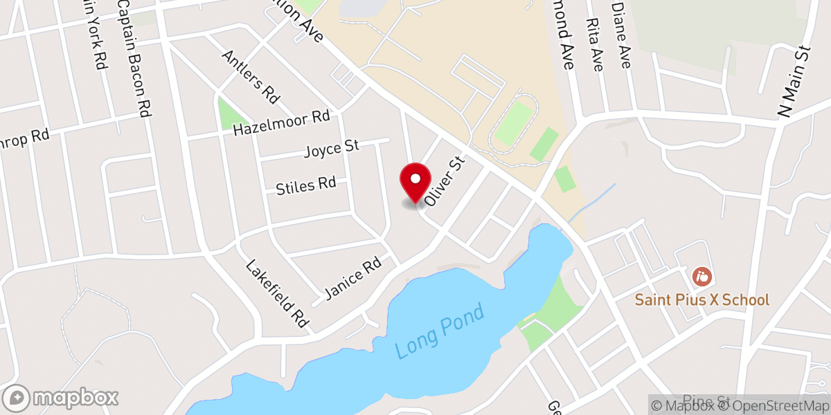 Map showing location of Yarmouth Preparative Meeting
