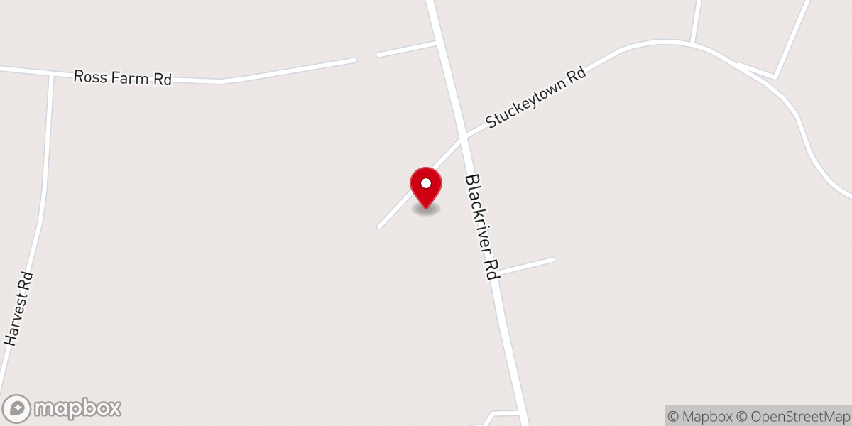 Map showing location of Household of Faith Church