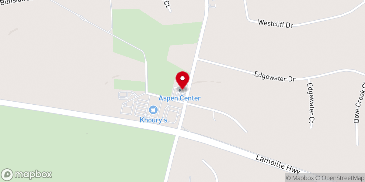 Map showing location of Calvary Chapel Spring Creek