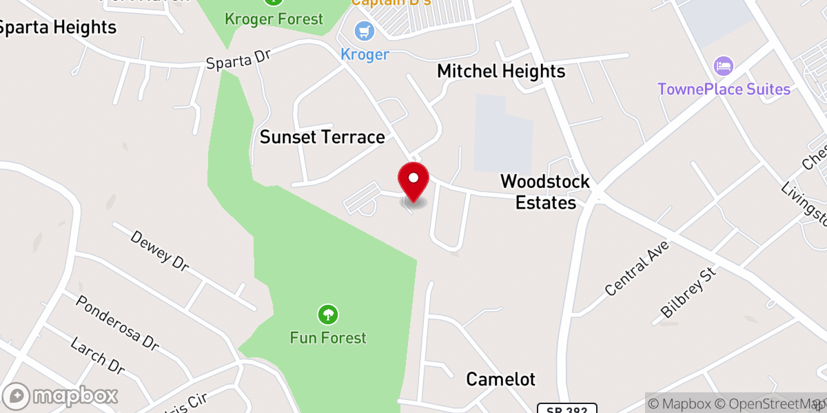 Map showing location of St Alphonsus Catholic Community