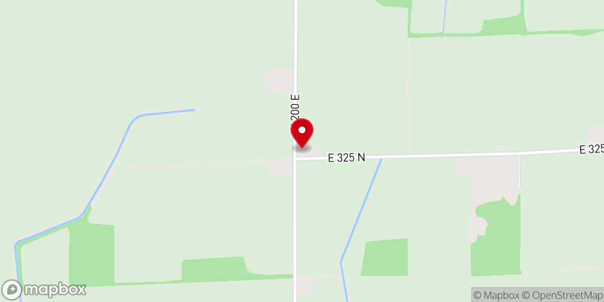 Map showing location of Guernsey Church