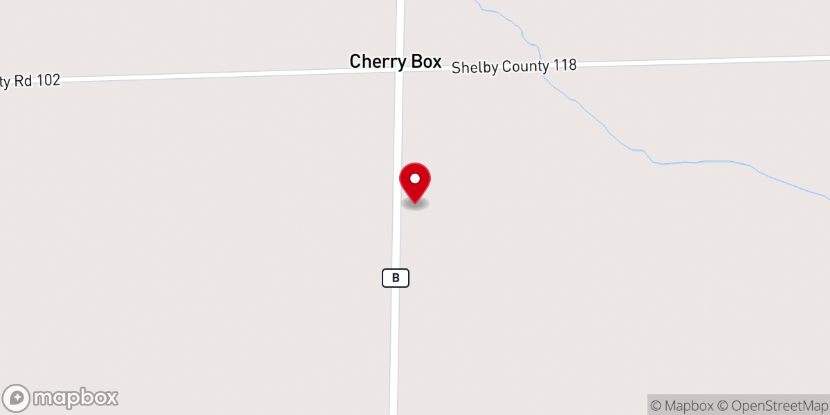 Map showing location of Mt Pisgah Mennonite Church