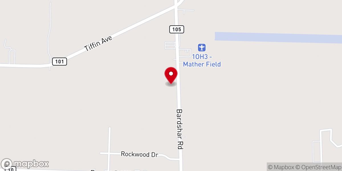 Map showing location of Church Of God Of Prophecy