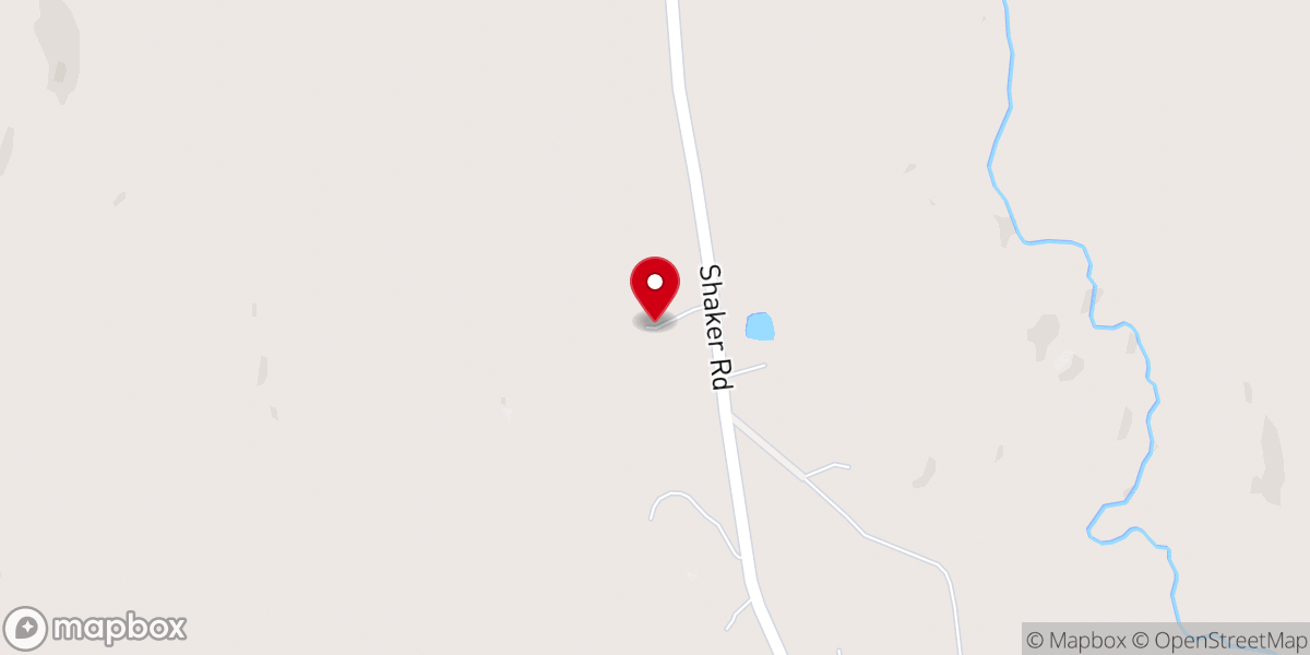 Map showing location of Beulah Fellowship Inc